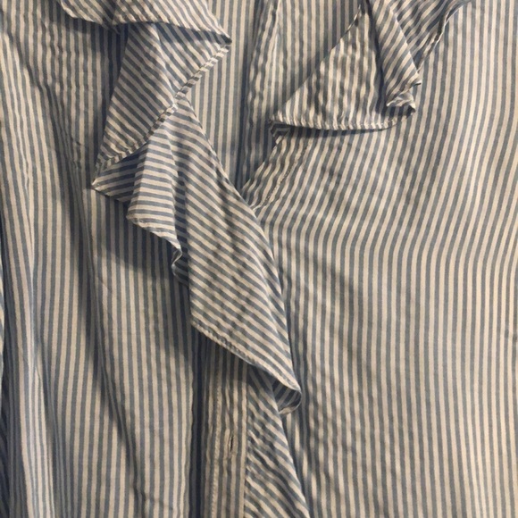 Zara Button Down Blouse - Size Small - Picture 2 of 5